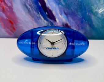 Vintage 1980's Burwood Products Co. Plastic Novelty Clock - Rustic