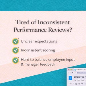 Employee Performance Review Template | Editable Google Doc ...