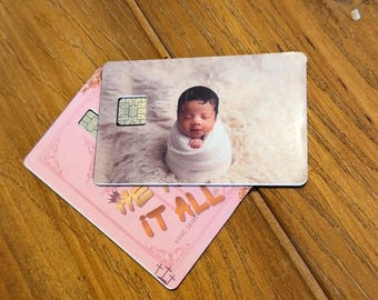 Custom credit card skin