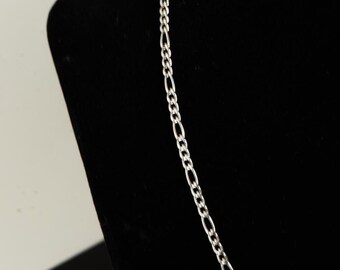 Stainless Steel Figaro Chain | Tarnish Free Unisex Jewelry