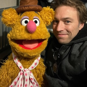 FOZZIE BEAR Professional Muppet Puppet Replica -PREMIUM Version
