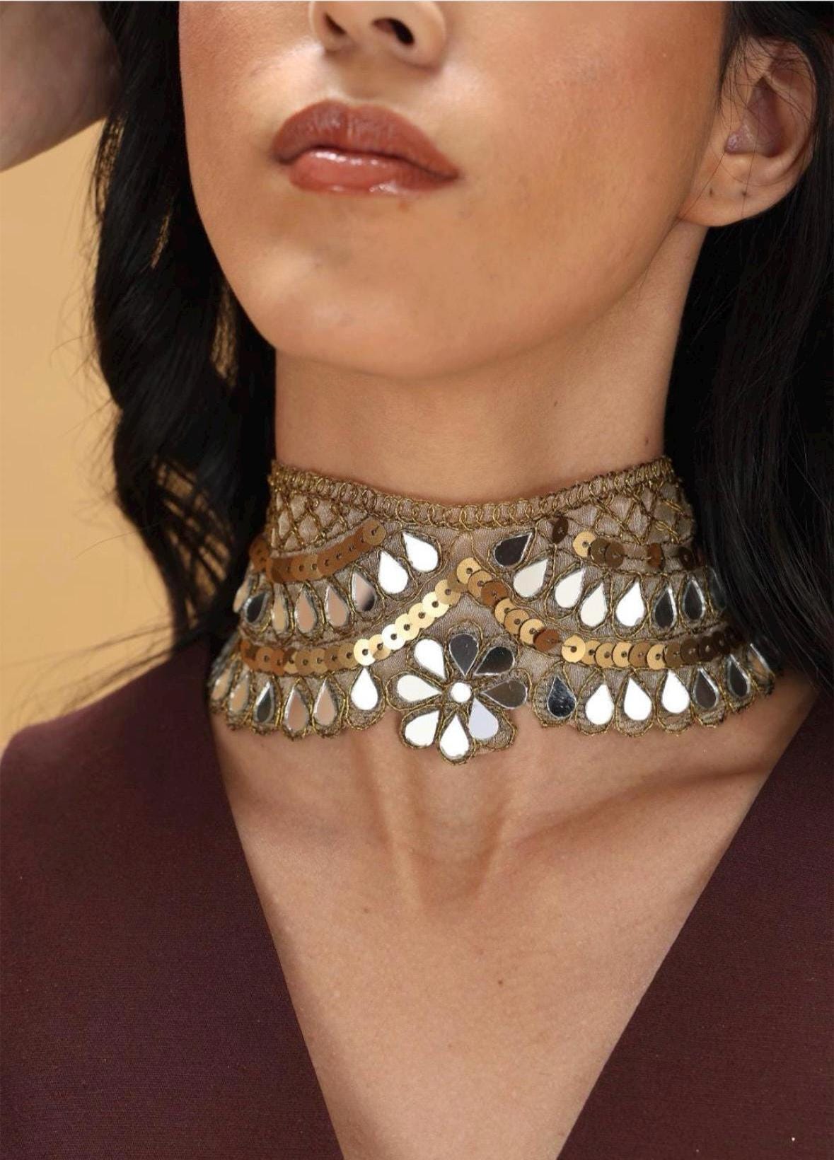 Gold Sequin Belt - Etsy