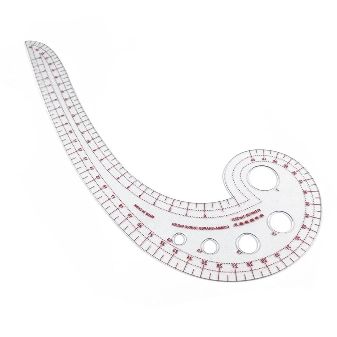 Transparent Comma Curve Ruler – Sewing & Pattern Drafting Tool - Etsy