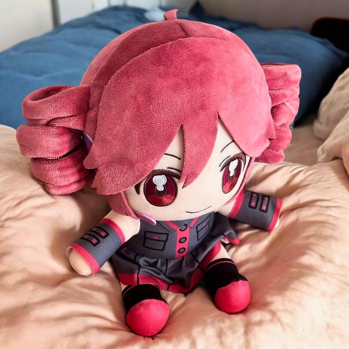 Kasane Teto Inspired Anime Plushie Doll - Etsy