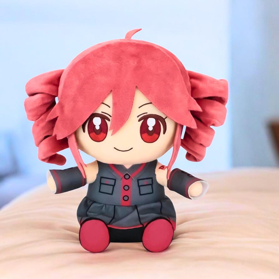 Kasane Teto Inspired Anime Plushie Doll - Etsy