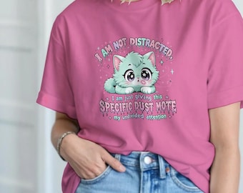 かわいい不気味なカワイイTシャツ パステルゴス服 面白い気を散らさないグラフィックTシャツ ヤミカワイイシャツ 美的ゴシックダストモート注意ギフト