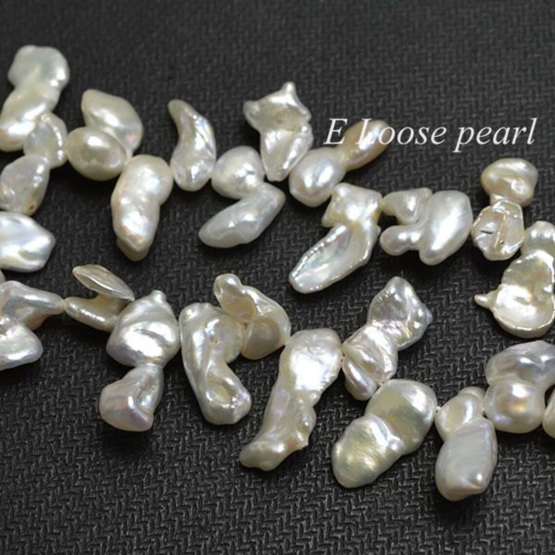 wholesale pearl Keshi Pearl 8.09.0mm Top Drilled Freshwater Etsy