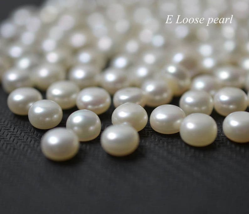 AAA Button pearl 6.56.8mm7.57.8mm7.88.3mm Wholesale pearl Etsy