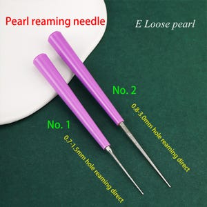 Pearl Drill Bit Set - Tungsten Steel Needle for Large Holes 0.6mm to 3.5mm - Perfect for DIY Jewelry & Crafts image 3