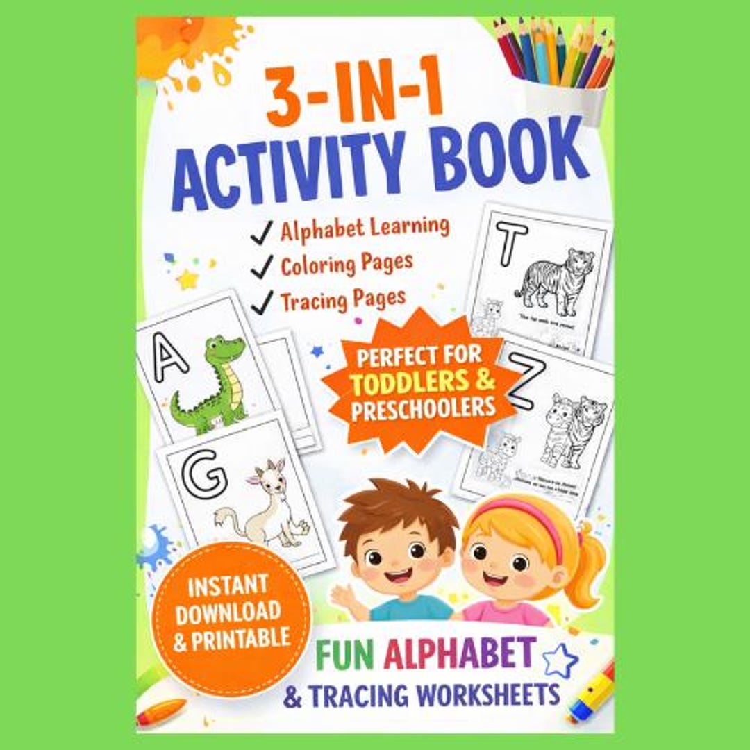 Preschool, Pre-k & Kindergarten Mega Learning Bundle | Printable ...