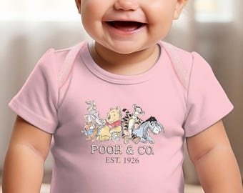 Winnie The Pooh Bodysuit, Pooh & Co Long Sleeve Infant Tee, Winnie The Pooh Toddler Sweatshirt