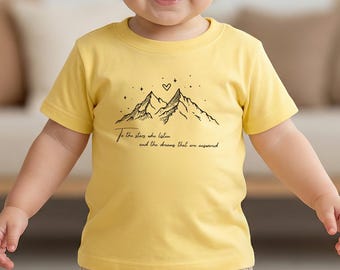 Body "To The Stars Who Listen", camiseta infantil "Corte de Espinas y Rosas" de Acotar, sudadera infantil "Bookish"