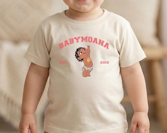 Body de bebé Moana, camiseta de bebé Moana, sudaderas para niños pequeños