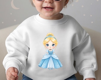 Baby Cinderella Infant Shirts, Princess Cinderella Baby Girl's Bodysuits, Little Cinderella Toddler Sweatshirts