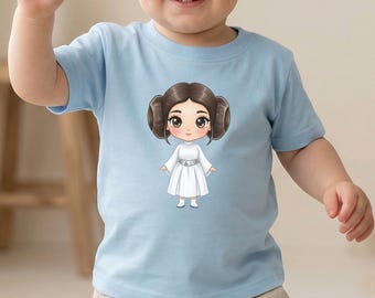 Baby Leia Infant Shirts, Star Wars Princess Leia Baby Girl's Bodysuits, Little Leia Toddler Sweatshirts