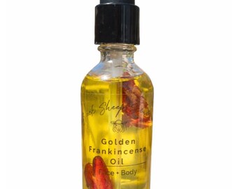 Golden Frankincense Face + Body Oil