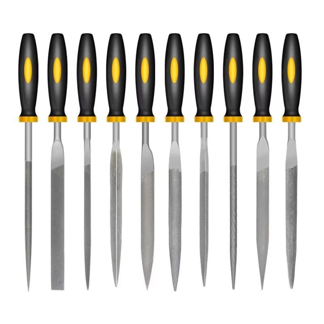 Precision Metal File Set, 5-piece Diamond Hand Files Kit, Woodworking ...