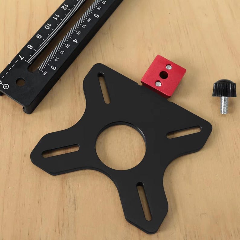 Knob Ruler 3-in-1 Aluminum Router Milling Groove Bracket | Woodworking Tool - Etsy