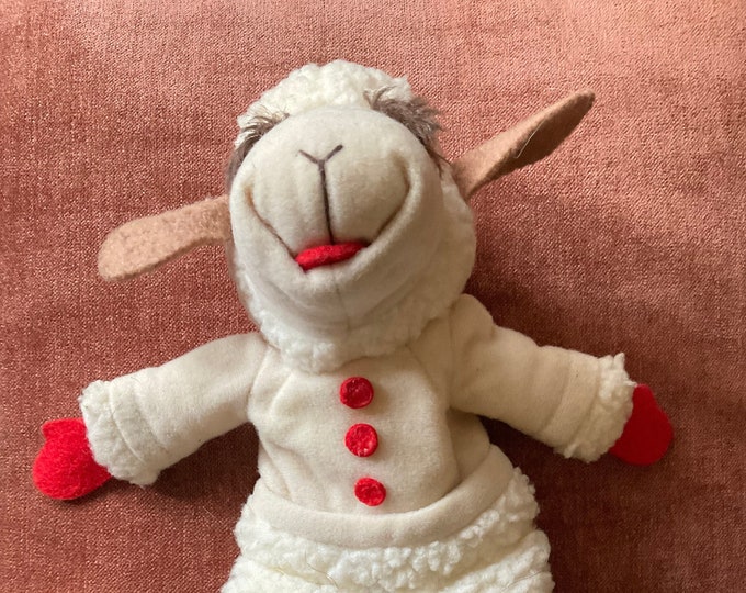 Vintage Lamb Chop Hand Puppet Etsy