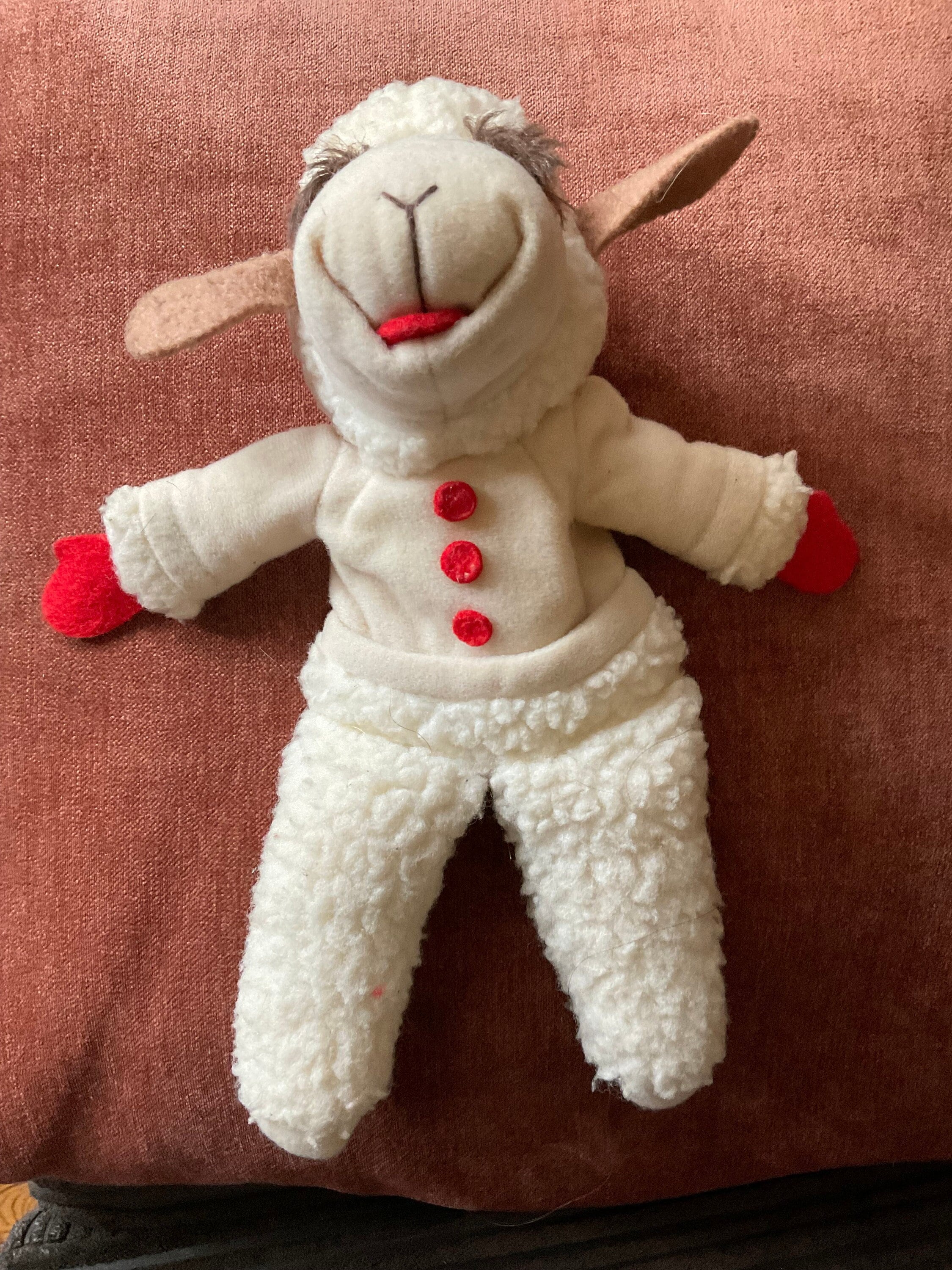 Vintage Lamb Chop Hand Puppet
