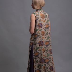 【はるゆうご】 Linen Canvas Long Vest はるゆうご様専用】 Linen Canvas Long Vest - メルカリ