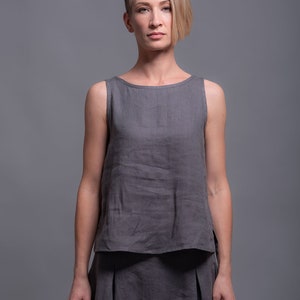 Linen Tank Top