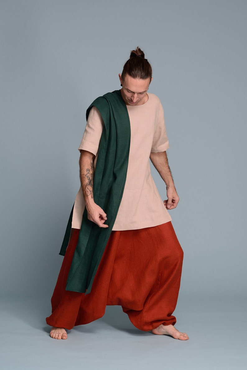 linen yoga clothes