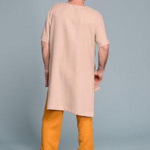 Linen Men's Tunic Shirt