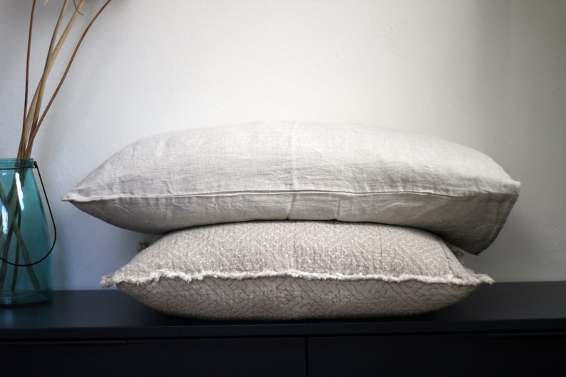 Natural Linen Pillow Case