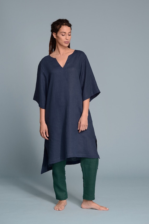 Linen Tunic Dress DAU -  Canada