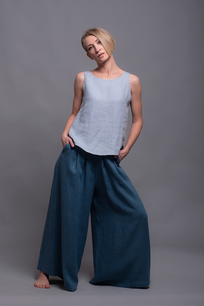 Linen Tank Top