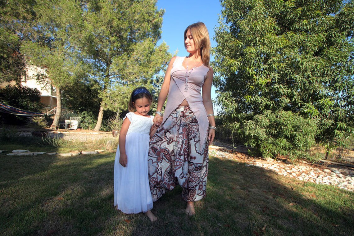 floral harem pants