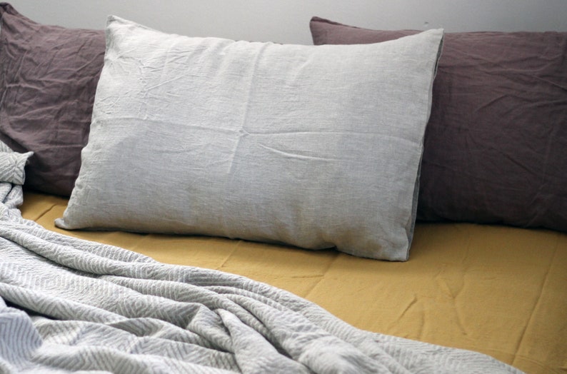 Natural Linen Pillow Case