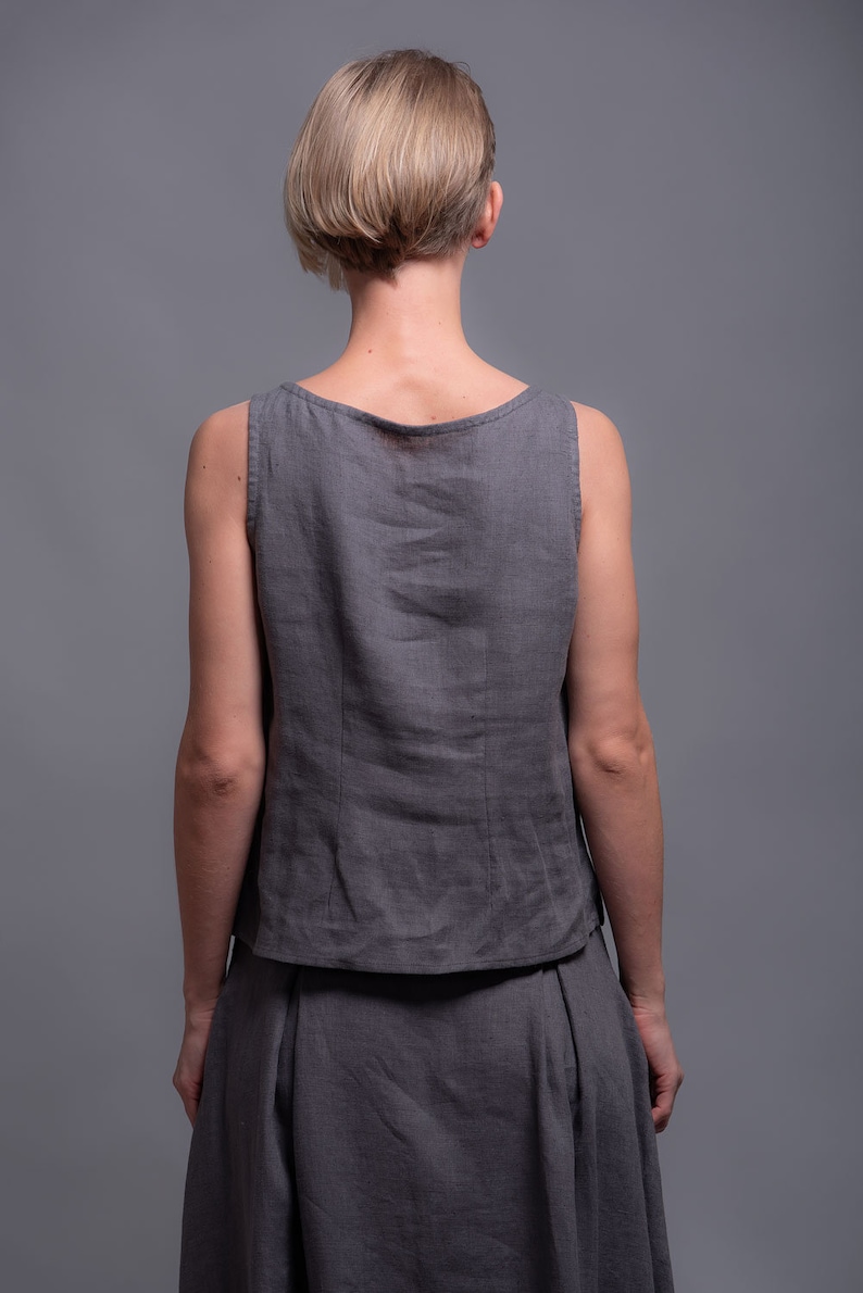 Linen Tank Top