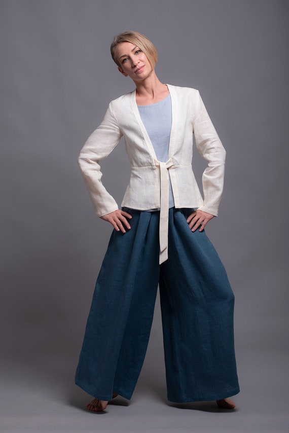 plus size petite linen pants