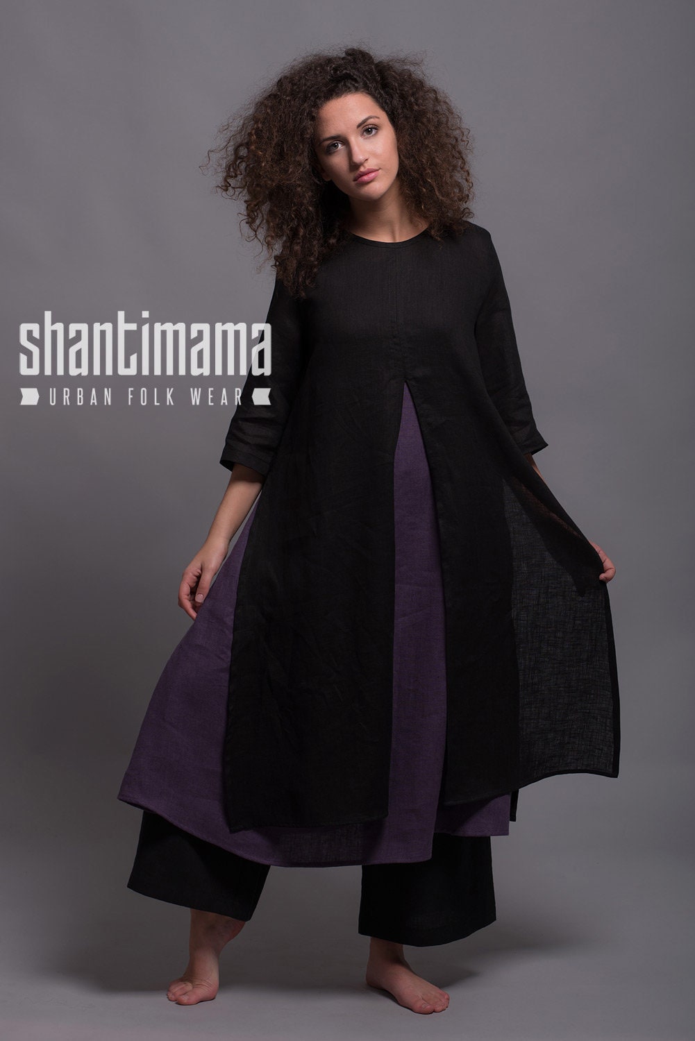 Aarika Soft Linen Tunic