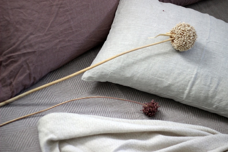 Natural Linen Pillow Case