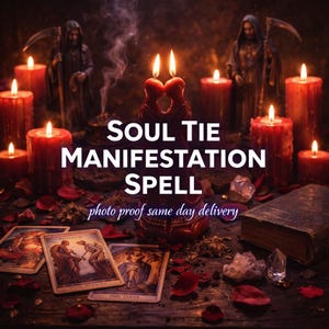 Soul Tie Manifestation Spell | Deep Love Energy Binding Ritual | Spiritual Connection Activation | Relationship Manifestation