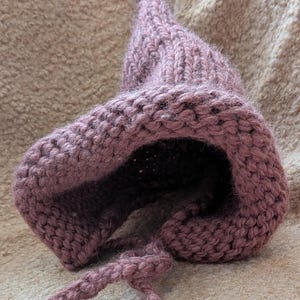 Pixie-muts – handgebreide muts voor peuters en kinderen | Vintage stijl - Lyra