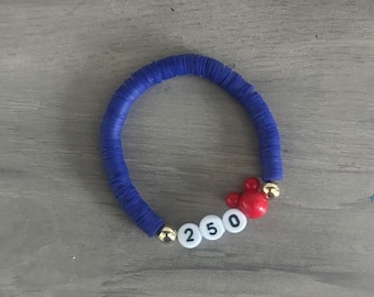 Pulsera inspirada en el 4 de julio para Estados Unidos 250