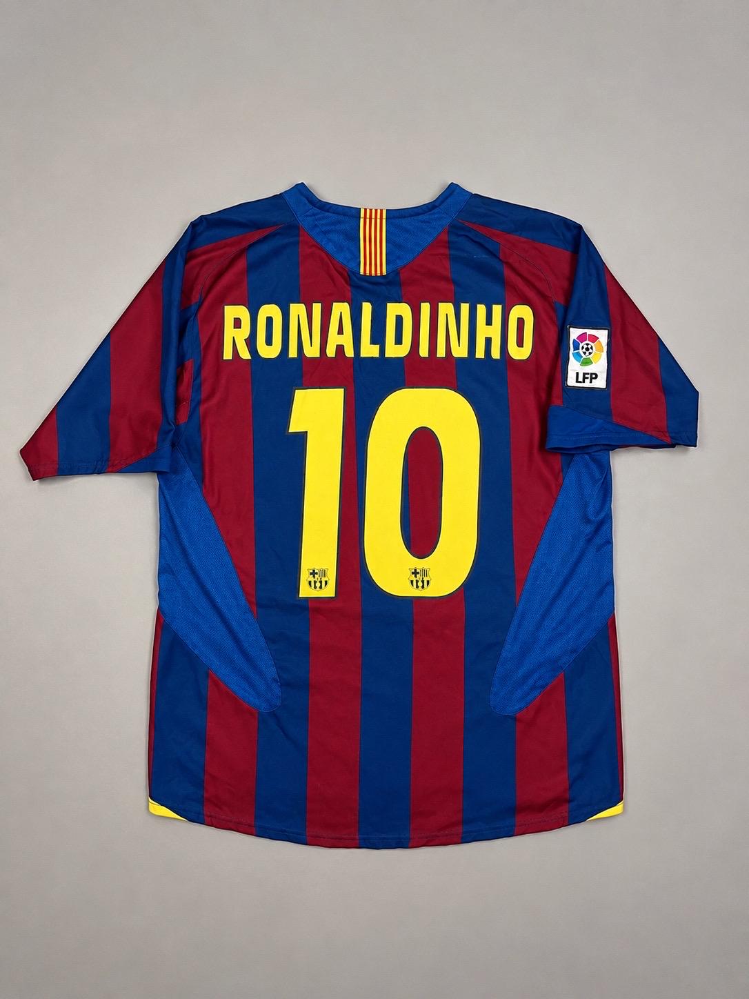 Ronaldinho Jersey Barcelona 10 - Etsy
