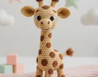 Amigurumi Giraffe Crochet Pattern, Realistic Stuffed Animal, PDF Digital Download, Wrıtten Pattern only, NO PHOTOS, Please Read Description