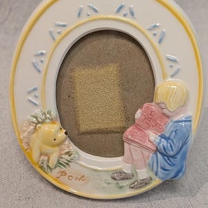 Winnie the Pooh Picture Frame Vintage - Etsy
