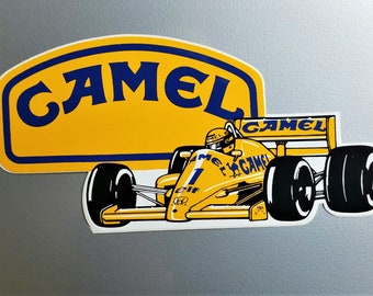Décalcomanies Lotus 99T Monaco GP 1987 - Échelles 1:32 à 1:18 - Sénna Camel
