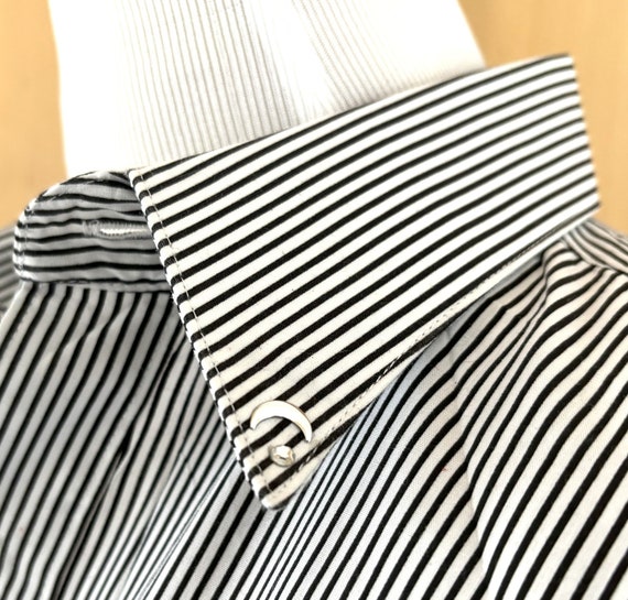Vintage Mili Designs Shirt Blouse Zebra Rhineston… - image 6