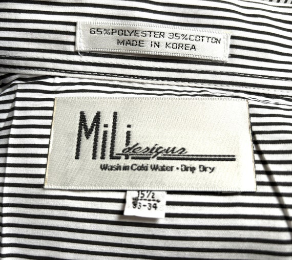 Vintage Mili Designs Shirt Blouse Zebra Rhineston… - image 9