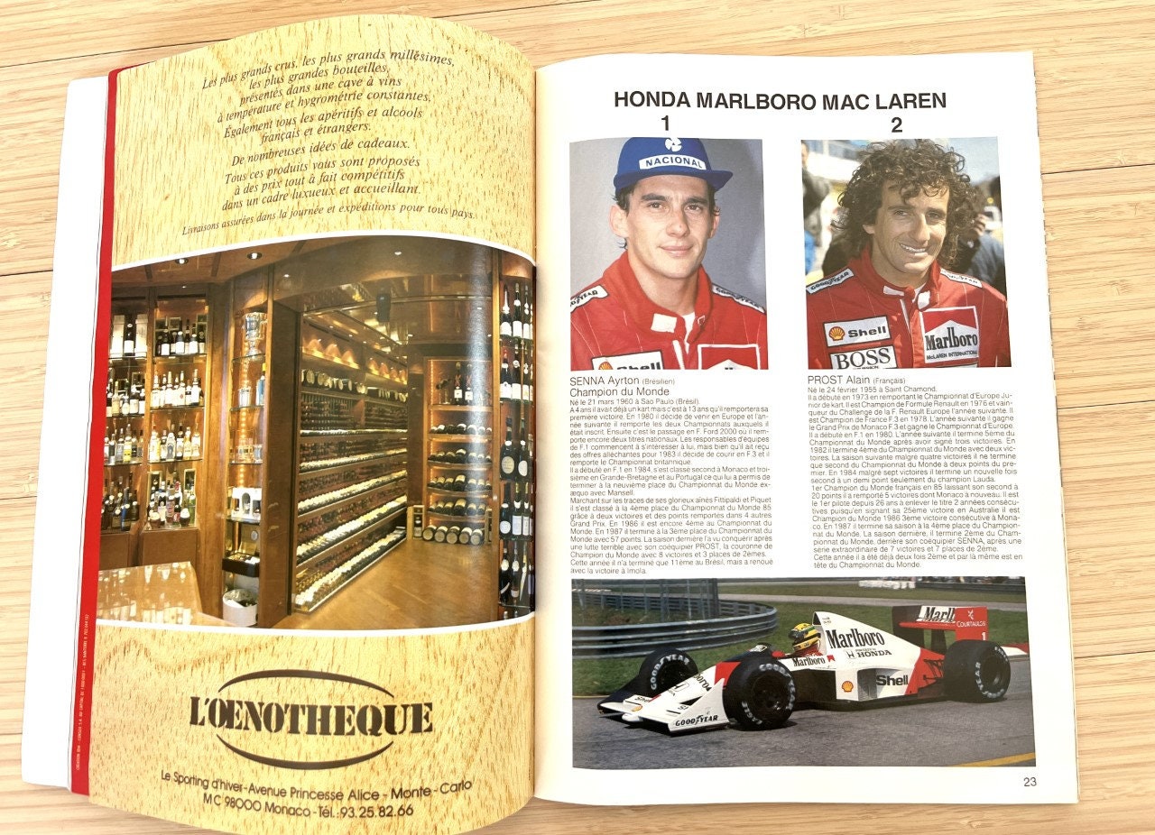 Affche 47eme grand prx de Monaco 1989 | Grand prx de monaco, Grand