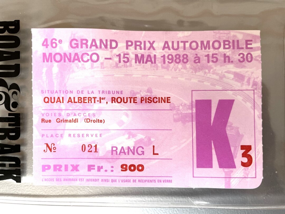 Grand prix monaco à vendre - Shopping Participatif
