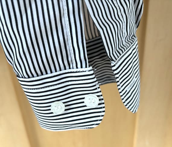 Vintage Mili Designs Shirt Blouse Zebra Rhineston… - image 8