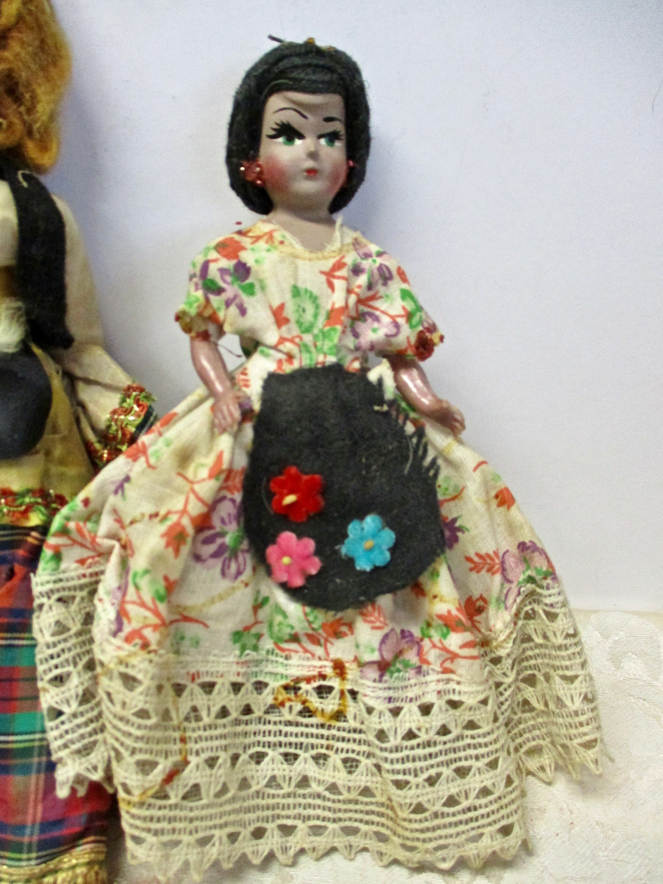 Vintage Dolls from Different Countries Collection of 3 from Etsy